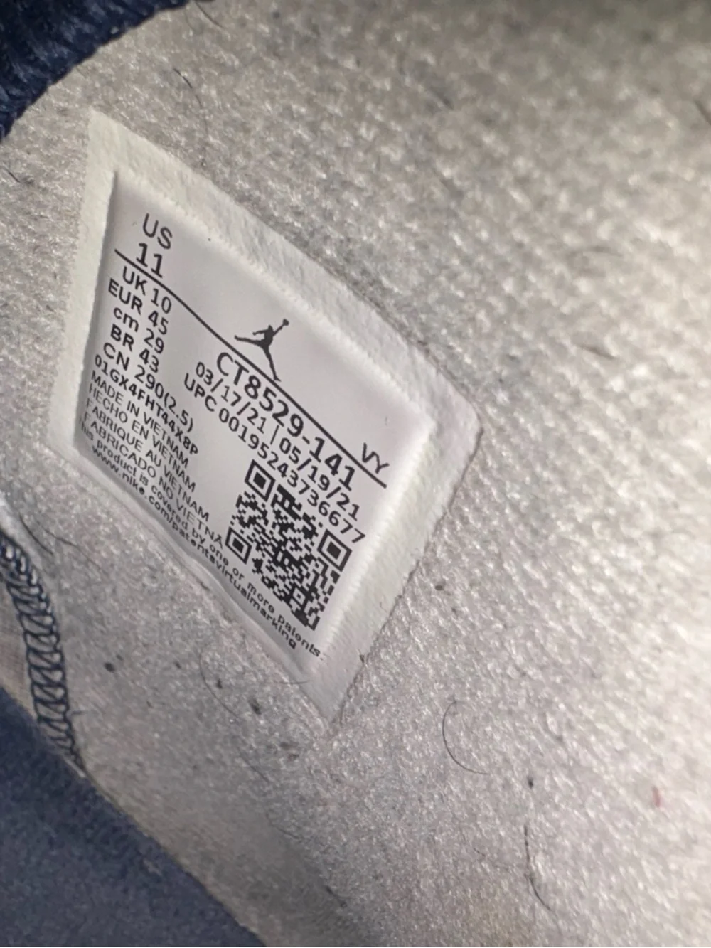 Air Jordan 6 Retro 'Midnight Navy' 2022